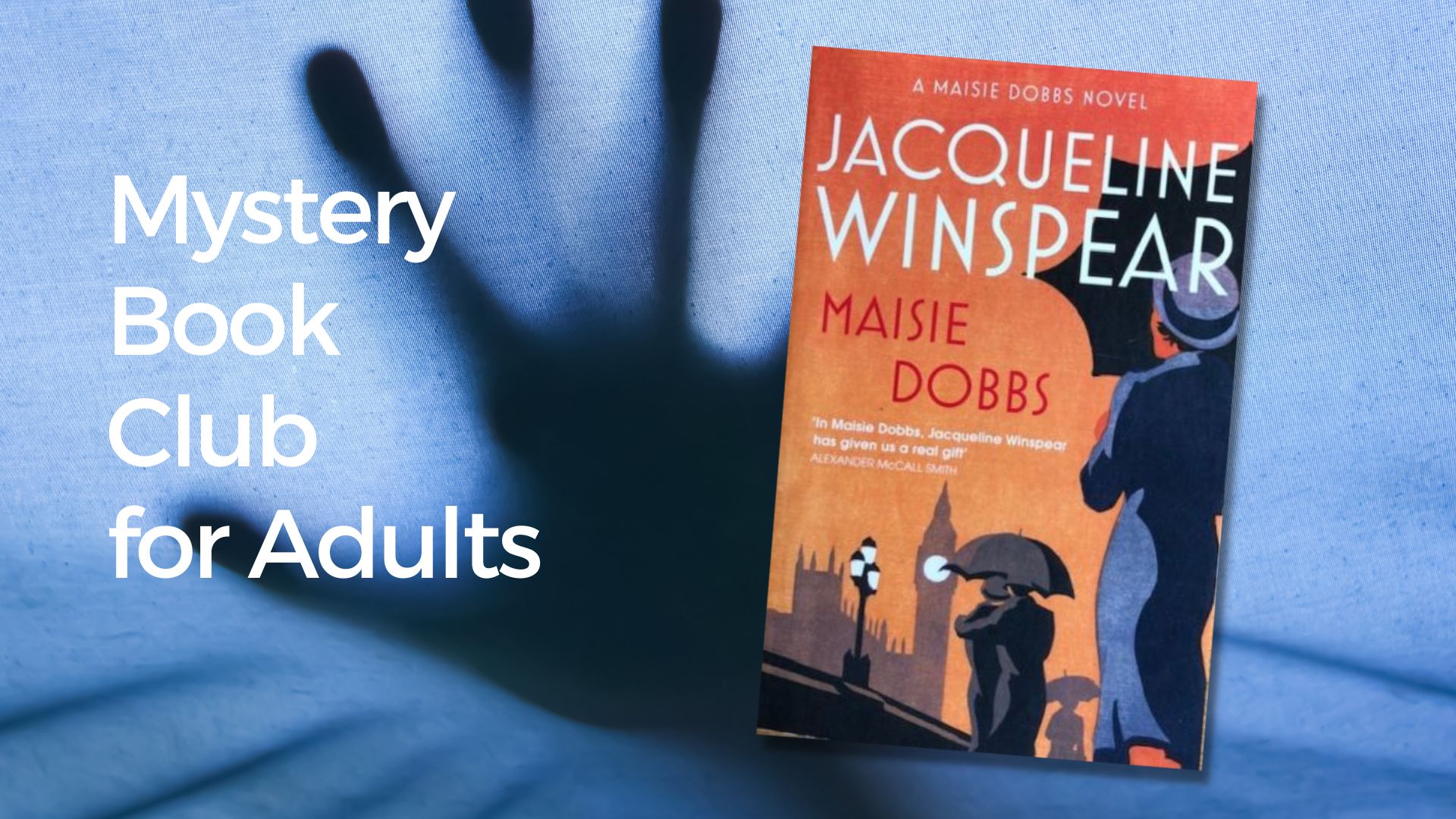 Book cover Maisie Dobbs by Jacqueline Winspear