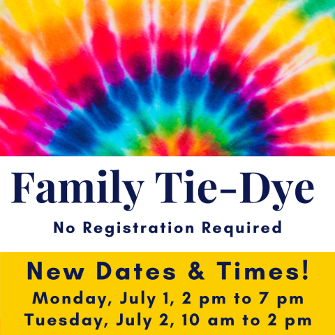 new tie dye dates july 1 and 2