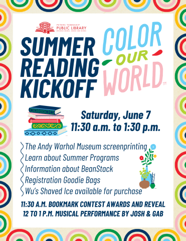 summer reading flyer