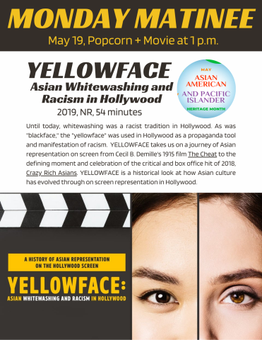yellowface movie poster