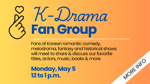 decorative image promoting k drama fan group