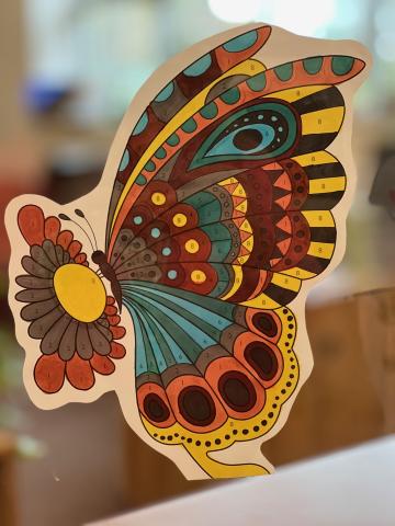 decorative image of paint by numbers project