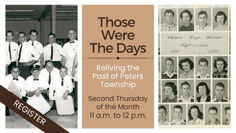 graphic promoting local history program