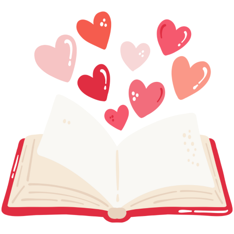 Book with Hearts