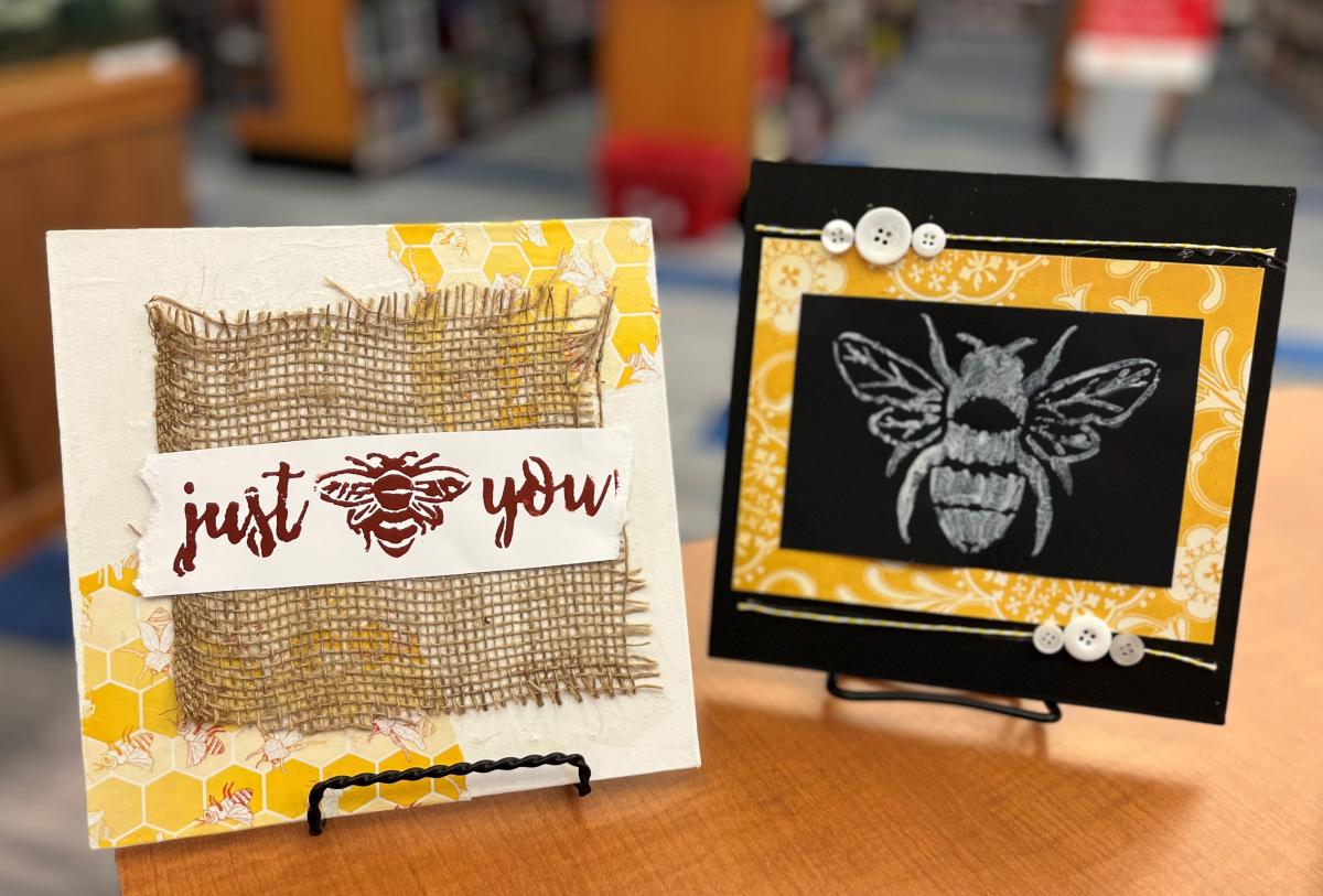 Bee Canvas Art