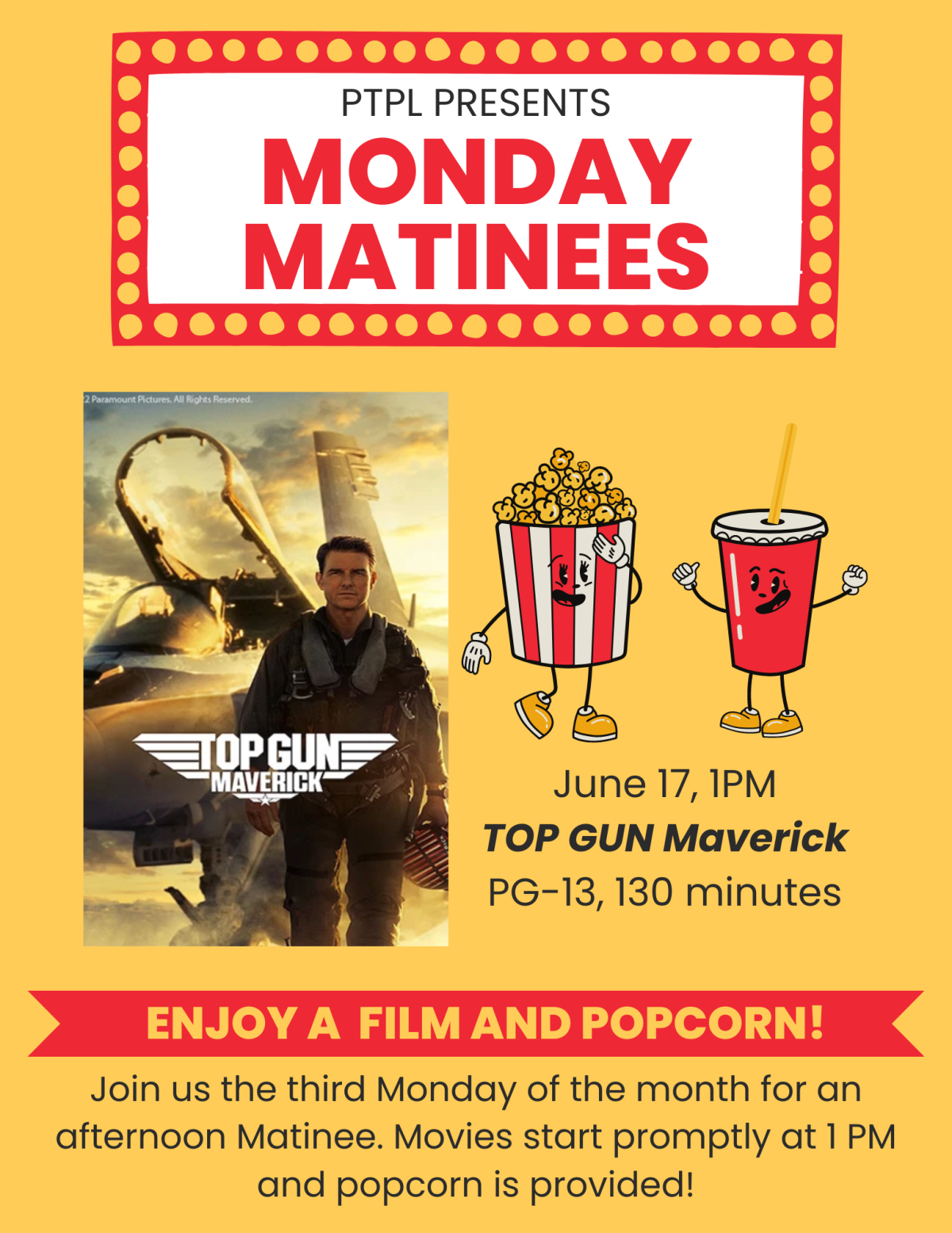 June movie Top Gun Maverick