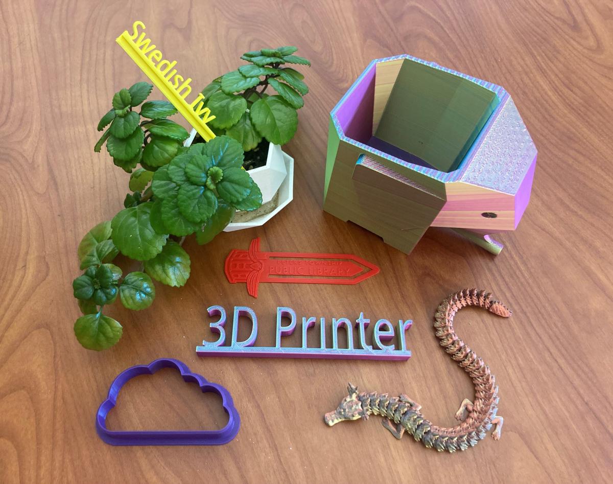 Assortment of 3D Printed objects  