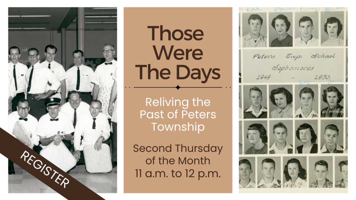 graphic promoting local history program